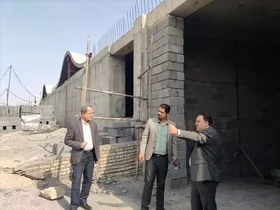 پیشرفت ساخت مخزن امن موزه منطقه‌ای غرب کشور در همدان