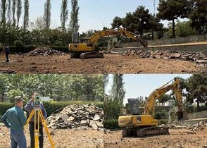 عملیات گودبرداری کمپ تیم‌های ملی هندبال آغاز شد