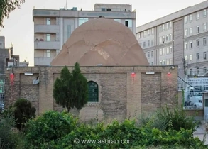 تصویر هوایی از محله «جوانمرد قصاب» در حدود یک قرن قبل