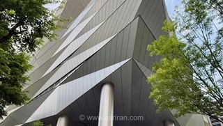 ساختمان سومیتومو آزابوجوبان؛ شاهکار معماری مدرن و تند و تیز شرکت نیکن سکئی در قلب توکیو