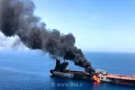 وقوع انفجار مشکوک در نزدیکی یک نفتکش در تنگه هرمز؛ سازمان عملیات تجارت دریایی بریتانیا تایید کرد