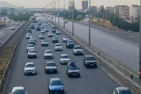 ترافیک نیمه‌سنگین در محورهای منتهی به تهران گزارش شد