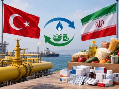 ترکیه در ازای گاز، غذا و دارو معامله می‌کند
