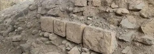 نمایان شدن بقایای پل تاریخی در بروجرد لرستان