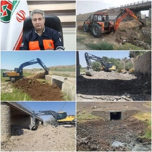 آمادگی لرستان برای بارش‌های پاییزی با پاکسازی ۳۰۰۰ پل و آبرو