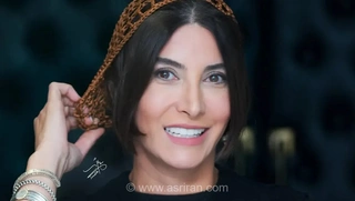 استایل متفاوت و مشکی فریبا نادری در آیین رونمایی از طرح مهرورزی در سالن ایوان شمس