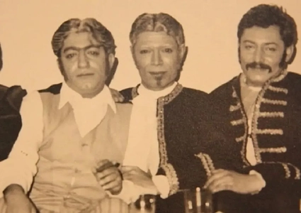 تصویری قدیمی از جمشید مشایخی در دهه 1310