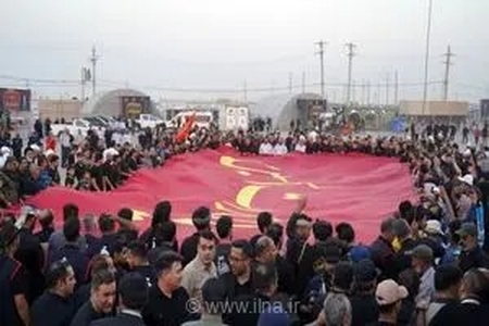 آغاز رسمی خدمت‌رسانی مواکب اربعین حسینی در مرز شلمچه با حضور مقامات نظامی و مسئولان ایرانی و عراقی