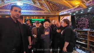 گزارش ویدئویی از مراسم عزاداری شب تاسوعا در دارالزهراء با حضور سید محمد خاتمی