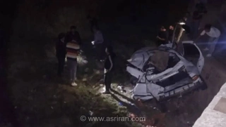 واژگونی مرگبار سمند در جاده مشکین‌شهر - اهر؛ ۲ کشته و ۴ مصدوم