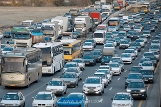 گزارش ترافیک صبحگاهی؛ ترافیک سنگین در آزادراه قزوین-کرج-تهران و محور شهریار به سمت پایتخت