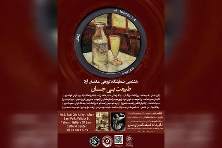 نمایشگاه گروهی عکس «طبیعت بی‌جان» در نگارخانه سرو