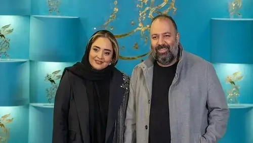 تغییر وزن نرگس محمدی و علی اوجی در مراسم رونمایی آلبوم جدید