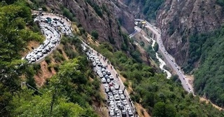 ترافیک سنگین در جاده‌های مازندران؛ مسدودیت مسیر کندوان از بعدازظهر