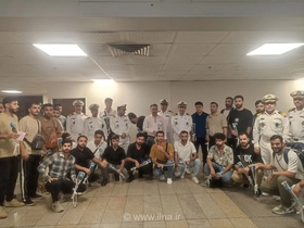 بازگشت خدمه ناو پشتیبانی لاوان پس از ماموریت ۷ ماهه دریانوردی