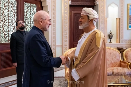 سفر قالیباف و عراقچی به مسقط و دیدار با سلطان عمان (+عکس)