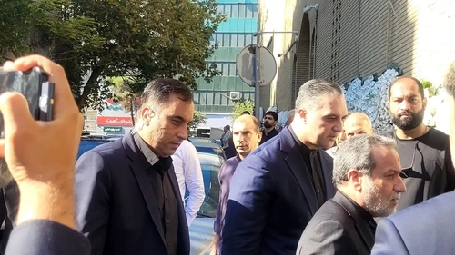 مراسم ترحیم خواهر عراقچی با حضور چهره‌های سیاسی برگزار شد