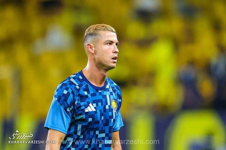 خشم رونالدو از شعارهای هواداران در دیدار الهلال و التعاون