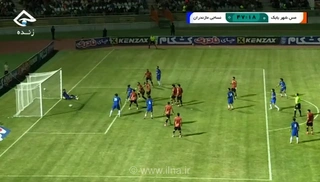 گل آقایی پور، نساجی را در مس شهربابک پیش انداخت