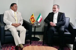دیدار عراقچی و وزیر خارجه سریلانکا در نیویورک