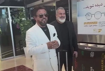 انتشار اولین ویدئو از حضور بیژن مرتضوی در فرودگاه امام خمینی(ره)