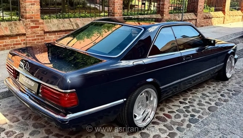مرسدس بنز 560 SEC C126 مدل 1990؛ نگاهی به یک کوپه کلاسیک با تغییرات جذاب