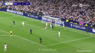 گلزنی کارلوس آگوستو؛ اینتر در خانه رئال مادرید پیش افتاد