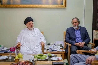 دیدار رئیس سازمان سینمایی با نماینده آیت‌الله سیستانی
