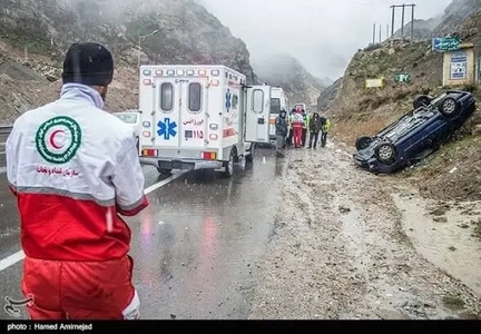 ۴۷۹ حادثه امدادی در چهارمحال و بختیاری طی ۶ ماه