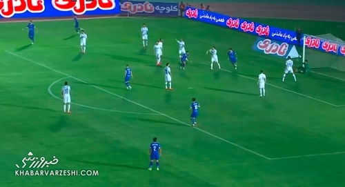 گل قلی‌زاده در دیدار استقلال و گل گهر