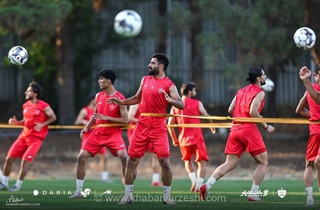 ادامه تمرینات پرسپولیس پس از لغو دیدار با خیبر