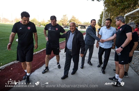 ۲ بازیکن خارجی و یک اسطوره در پرسپولیس +تصاویر