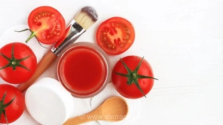 گوجه فرنگی و تاثیر آن بر پوست: بررسی خواص و کاربردها