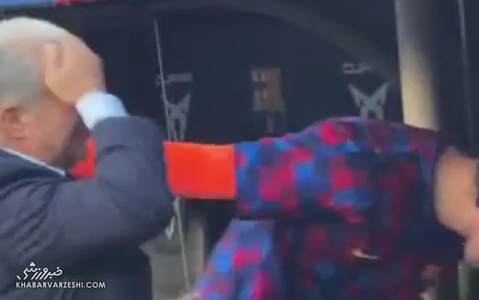 واکنش جالب لاپورتا به برخورد سر شزنی با سقف رختکن بارسلونا