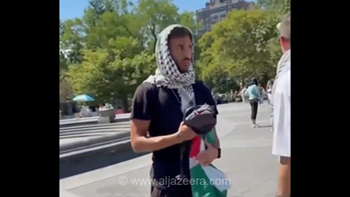 سربازان سابق اسرائیلی با ظاهری طرفدار فلسطین در آمریکا ظاهر شدند