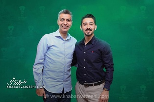 واکنش احساسی رضا قوچان‌نژاد به اشک‌های عادل فردوسی‌پور: به درخشیدن ادامه بده + عکس