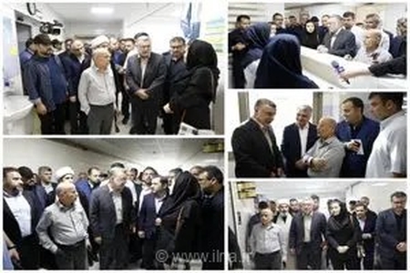 تجلیل وزیر بهداشت از ایثارگری کادر درمان لامرد در پی حمله موشکی اخیر به این شهرستان
