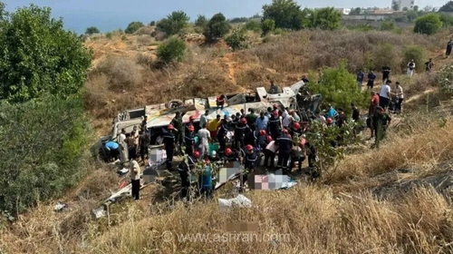 فاجعه مرگبار در جاده‌های الجزایر؛ واژگونی اتوبوس ۲۵ کشته بر جای گذاشت و عزای عمومی اعلام شد