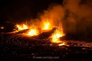 رقص گدازه‌ها در آسمان هاوایی؛ فوران خیره‌کننده آتشفشان کیلاویا جهان را شگفت‌زده کرد