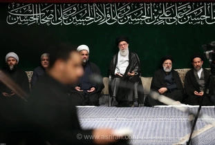 انتشار فیلم کامل قرائت زیارت اربعین در حسینیه امام خمینی (ره) با حضور رهبر انقلاب
