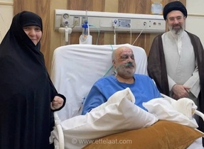 عیادت رهبر انقلاب از جانباز شیمیایی جنایت انفجار پیجرها در لبنان